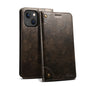 Suteni Baroque Calf Texture Buckle Wallet Leather Phone Case, For iPhone 16 Pro, For iPhone 16 Plus, For iPhone 16, For iPhone 15 Pro Max, For iPhone 15 Pro, For iPhone 15 Plus