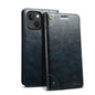 Suteni Baroque Calf Texture Buckle Wallet Leather Phone Case, For iPhone 16 Pro, For iPhone 16 Plus, For iPhone 16, For iPhone 15 Pro Max, For iPhone 15 Pro, For iPhone 15 Plus
