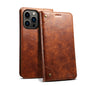 Suteni Baroque Calf Texture Buckle Wallet Leather Phone Case, For iPhone 16 Pro, For iPhone 16 Plus, For iPhone 16, For iPhone 15 Pro Max, For iPhone 15 Pro, For iPhone 15 Plus
