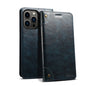 Suteni Baroque Calf Texture Buckle Wallet Leather Phone Case, For iPhone 16 Pro, For iPhone 16 Plus, For iPhone 16, For iPhone 15 Pro Max, For iPhone 15 Pro, For iPhone 15 Plus