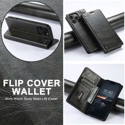Suteni Baroque Calf Texture Buckle Wallet Leather Phone Case, For iPhone 16 Pro, For iPhone 16 Plus, For iPhone 16, For iPhone 15 Pro Max, For iPhone 15 Pro, For iPhone 15 Plus