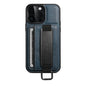 Suteni H13 Card Wallet Wrist Strap Holder PU Phone Case, For iPhone 16 Pro, For iPhone 16 Plus, For iPhone 16, For iPhone 15 Pro Max, For iPhone 15 Pro, For iPhone 15 Plus, For iPhone 15, For iPhone 17e / 16e