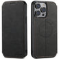 Suteni J06 Retro Matte Litchi Texture Leather MagSafe Phone Case, For iPhone 16 Pro, For iPhone 16 Plus, For iPhone 16, For iPhone 15 Pro Max, For iPhone 15 Pro, For iPhone 15 Plus, For iPhone 15