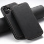 Suteni J06 Retro Matte Litchi Texture Leather MagSafe Phone Case, For iPhone 16 Pro, For iPhone 16 Plus, For iPhone 16, For iPhone 15 Pro Max, For iPhone 15 Pro, For iPhone 15 Plus, For iPhone 15