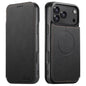 Suteni J06 Retro Matte Litchi Texture Leather MagSafe Phone Case, For iPhone 18, For iPhone 18 Pro, For iPhone 18 Pro Max, For iPhone 17 Pro Max, For iPhone 17 Pro, For iPhone 17, For iPhone Air, For iPhone 16 Pro Max