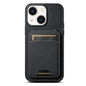 Suteni H02 Litchi Leather Card Wallet Stand Back Phone Case, For iPhone 14 Pro Max, For iPhone 13 Pro Max, For iPhone 13 Pro, For iPhone 13