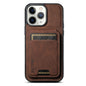 Suteni H02 Litchi Leather Card Wallet Stand Back Phone Case, For iPhone 11 Pro, For iPhone X / XS, For iPhone XR, For iPhone XS Max