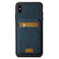 Suteni H02 Litchi Leather Card Wallet Stand Back Phone Case, For iPhone 11 Pro, For iPhone X / XS, For iPhone XR, For iPhone XS Max