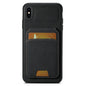 Suteni H02 Litchi Leather Card Wallet Stand Back Phone Case, For iPhone 11 Pro, For iPhone X / XS, For iPhone XR, For iPhone XS Max