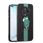 Magnetic Litchi Leather Back Phone Case with Holder