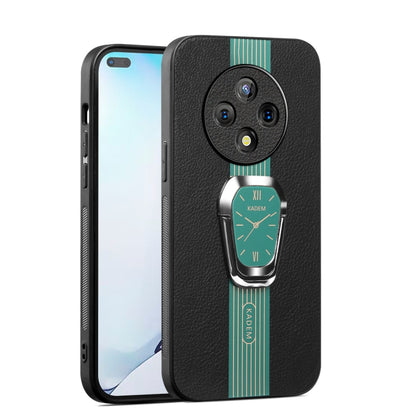 Magnetic Litchi Leather Back Phone Case with Holder, For vivo Y300 Pro, For  vivo Y200i, For vivo Y03 Global, For vivo S18 Pro, For vivo S18