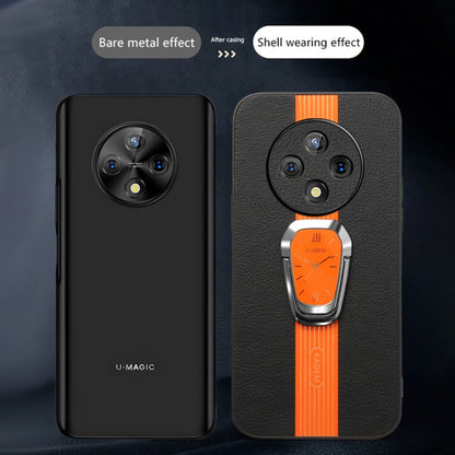 Magnetic Litchi Leather Back Phone Case with Holder, For vivo Y300 Pro, For  vivo Y200i, For vivo Y03 Global, For vivo S18 Pro, For vivo S18