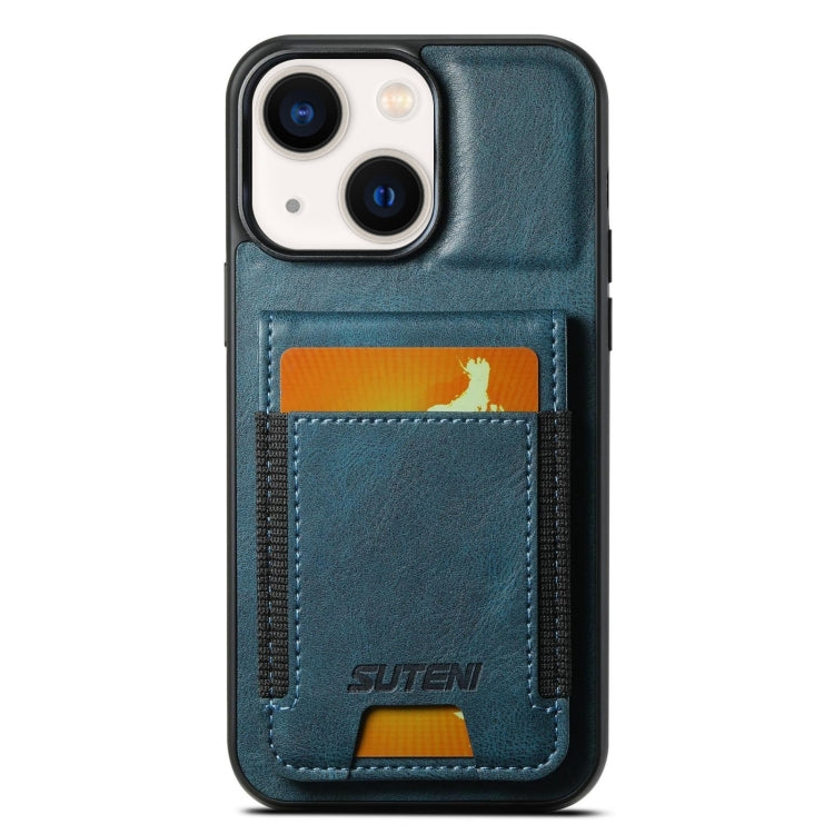 Suteni H03 Oil Wax Leather Wallet Stand Back Phone Case, For iPhone 16, For iPhone 15 Pro Max, For iPhone 15 Pro, For iPhone 15 Plus, For iPhone 15, For iPhone 14 Plus, For iPhone 14, For iPhone 14 Pro