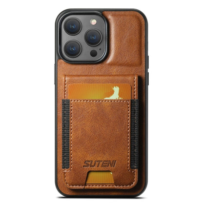 Suteni H03 Oil Wax Leather Wallet Stand Back Phone Case, For iPhone 14 Pro Max, For iPhone 13 Pro Max, For iPhone 13 Pro, For iPhone 13, For iPhone 12 Pro Max, For iPhone 11 Pro Max, For iPhone 11, For iPhone 11 Pro
