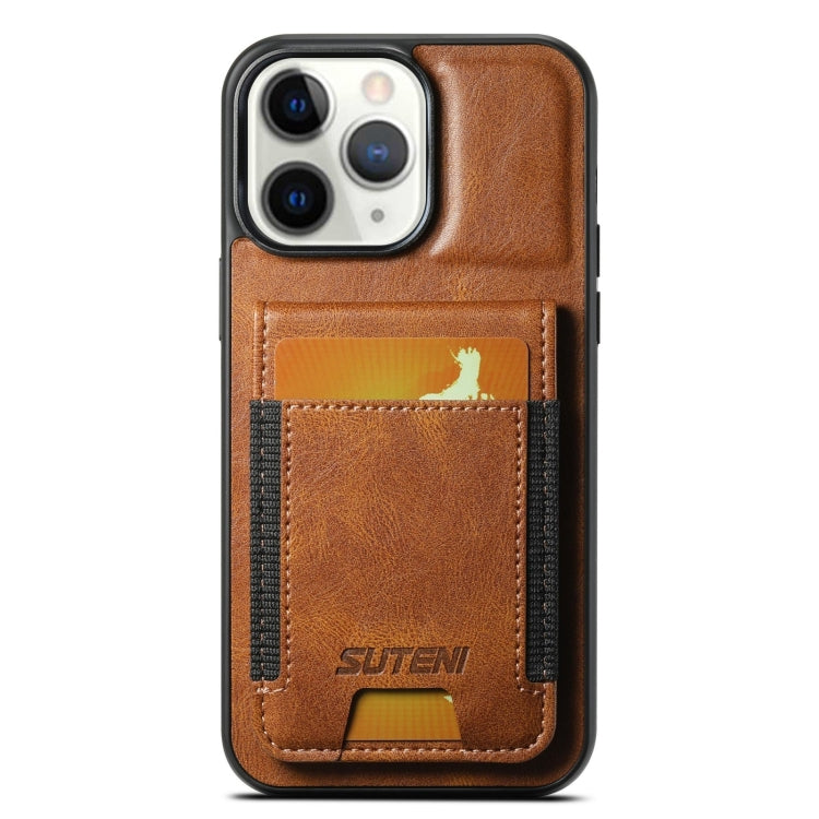 Suteni H03 Oil Wax Leather Wallet Stand Back Phone Case, For iPhone 14 Pro Max, For iPhone 13 Pro Max, For iPhone 13 Pro, For iPhone 13, For iPhone 12 Pro Max, For iPhone 11 Pro Max, For iPhone 11, For iPhone 11 Pro
