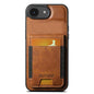 Suteni H03 Oil Wax Leather Wallet Stand Back Phone Case, For iPhone 11, For iPhone 11 Pro, For iPhone 17e / 16e, For iPhone 12 / 12 Pro