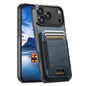 Suteni H03 Oil Wax Leather Wallet Stand Back Phone Case, For iPhone 18, For iPhone 18 Pro, For iPhone 18 Pro Max, For iPhone 17 Pro Max, For iPhone 17 Pro, For iPhone 17, For iPhone Air, For iPhone 16 Pro Max