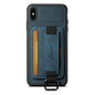 Suteni H13 Litchi Leather Wrist Strap Wallet Back Phone Case, For iPhone 11 Pro, For iPhone X / XS, For iPhone XR, For iPhone XS Max