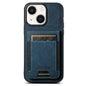 Suteni H03 Litchi Leather Card Bag Stand Back Phone Case, For iPhone 14 Pro Max, For iPhone 13 Pro Max, For iPhone 13 Pro, For iPhone 13