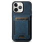 Suteni H03 Litchi Leather Card Bag Stand Back Phone Case, For iPhone 11 Pro