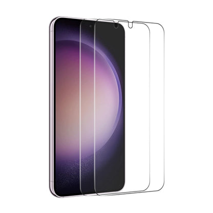 2pcs ENKAY 0.18mm High Aluminum-silicon Tempered Glass Film, Support Ultrasonic Fingerprint Unclock, For Galaxy S26 FE 5G, For Galaxy S26+ 5G, For Galaxy S26 Ultra 5G, For Galaxy S26 5G, For Galaxy S24 Ultra 5G, For Galaxy S24+ 5G, For Galaxy S24 5G