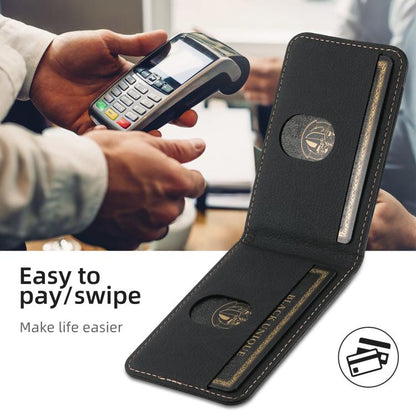 Suteni H17 Litchi Texture Leather MagSafe Detachable Wallet Phone Case, For iPhone 17e / 16e, For iPhone 17 Pro Max, For iPhone 17 Pro, For iPhone 17, For iPhone Air, For iPhone 16 Pro Max