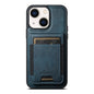 Suteni H17 Oil Eax Leather MagSafe Detachable Wallet Phone Case, For iPhone 13 Pro, For iPhone 13, For iPhone 12, For iPhone 12 Pro Max