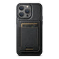 Suteni H17 Oil Eax Leather MagSafe Detachable Wallet Phone Case, For iPhone 17 Pro, For iPhone 17, For iPhone Air, For iPhone 16 Pro Max
