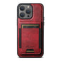 Suteni H17 Oil Eax Leather MagSafe Detachable Wallet Phone Case, For iPhone 17 Pro, For iPhone 17, For iPhone Air, For iPhone 16 Pro Max