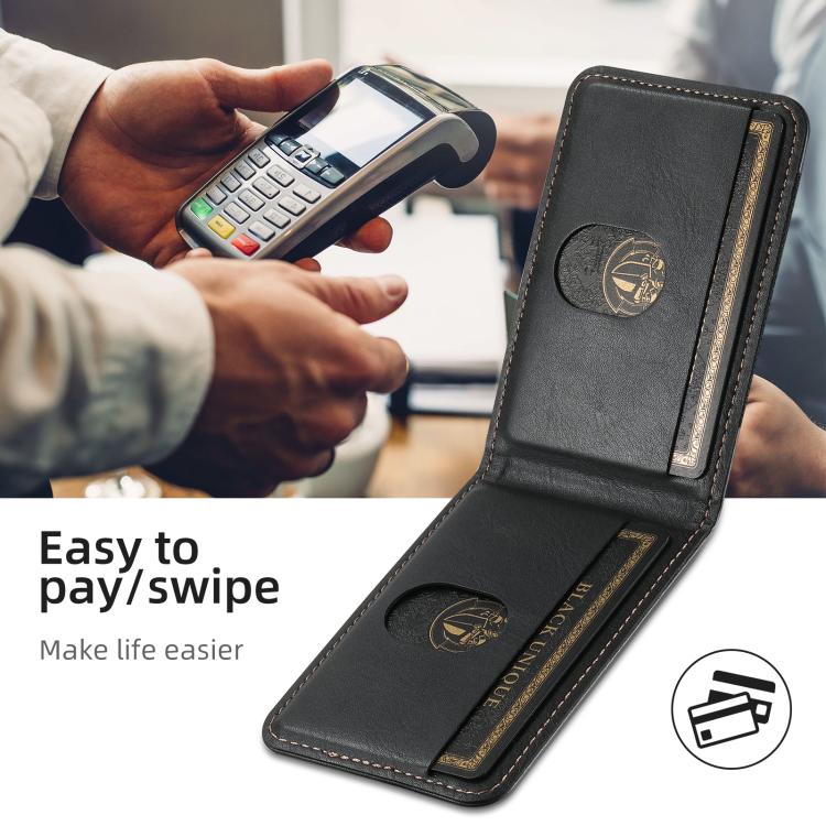 Suteni H17 Oil Eax Leather MagSafe Detachable Wallet Phone Case, For iPhone 17e / 16e, For iPhone 17 Pro Max, For iPhone 17 Pro, For iPhone 17