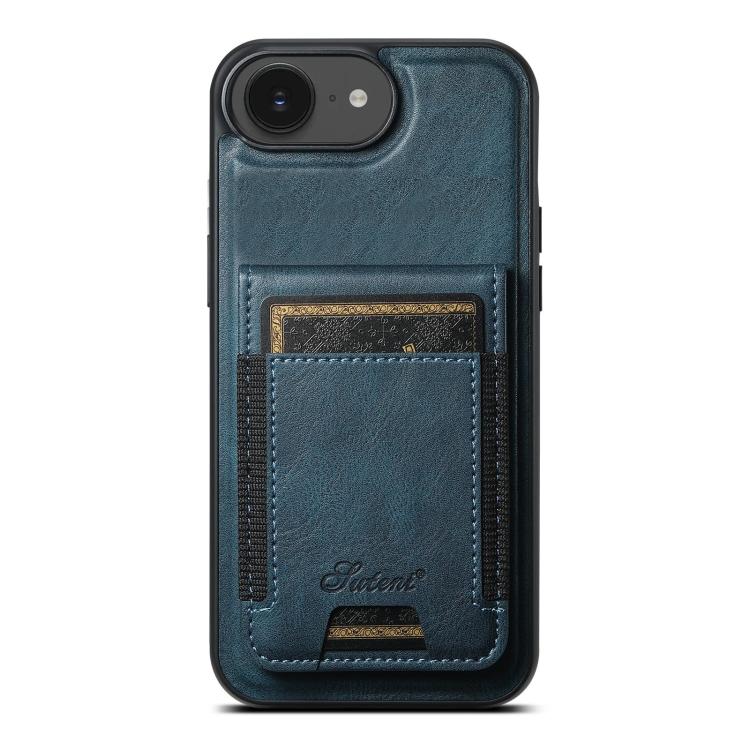Suteni H17 Oil Eax Leather MagSafe Detachable Wallet Phone Case, For iPhone 17e / 16e, For iPhone 17 Pro Max, For iPhone 17 Pro, For iPhone 17