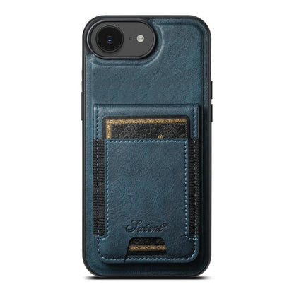 Suteni H17 Oil Eax Leather MagSafe Detachable Wallet Phone Case, For iPhone 17e / 16e, For iPhone 17 Pro Max, For iPhone 17 Pro, For iPhone 17