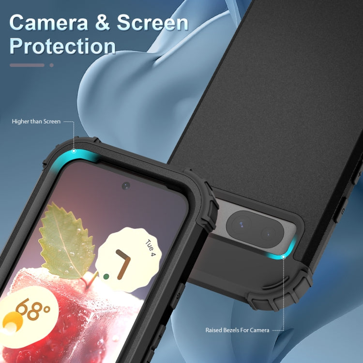 3 in 1 Silicone Hybrid PC Shockproof Phone Case