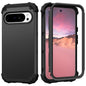 3 in 1 Silicone Hybrid PC Shockproof Phone Case, For Google Pixel 9 Pro XL, For Google Pixel 9 Pro, For Google Pixel 8a