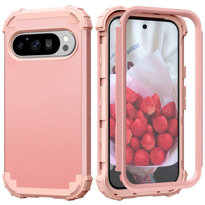 3 in 1 Silicone Hybrid PC Shockproof Phone Case