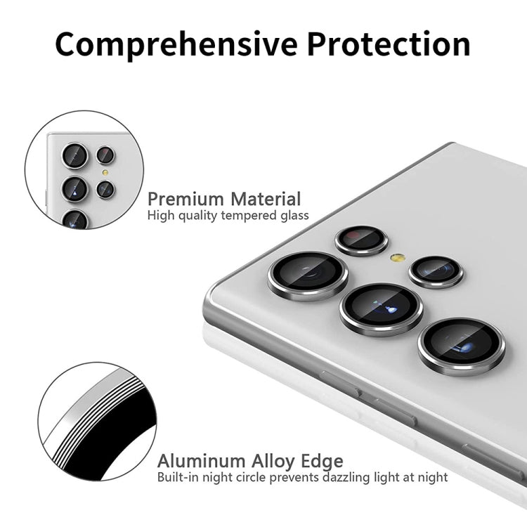 ENKAY Hat-Prince 9H Rear Camera Lens Aluminium Alloy Tempered Glass Film