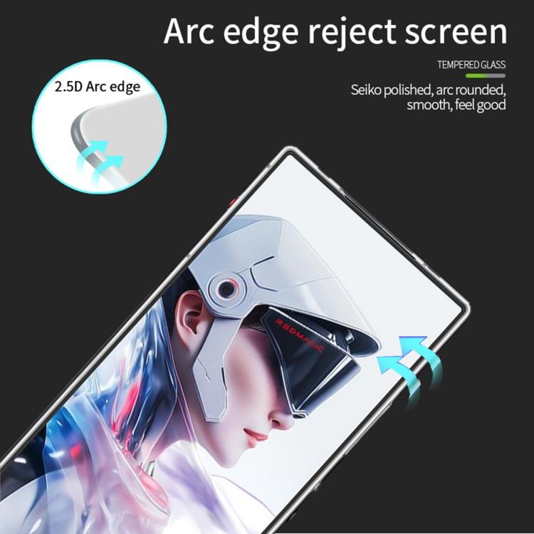 MOFI 9H 2.5D Full Screen Tempered Glass Film, For ZTE nubia Red Magic 10 Air, For ZTE nubia Z70 Ultra, For ZTE nubia Red Magic 10 Pro, For ZTE nubia Z60 Ultra