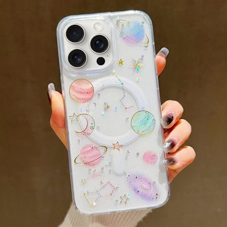 Cosmic Star MagSafe TPU Phone Case, For iPhone 16 Pro Max, For iPhone 16 Pro, For iPhone 16 Plus, For iPhone 16, For iPhone 15 Pro Max, For iPhone 15 Pro, For iPhone 15 Plus, For iPhone 15, For iPhone 14 Plus, For iPhone 14, For iPhone 14 Pro          ...