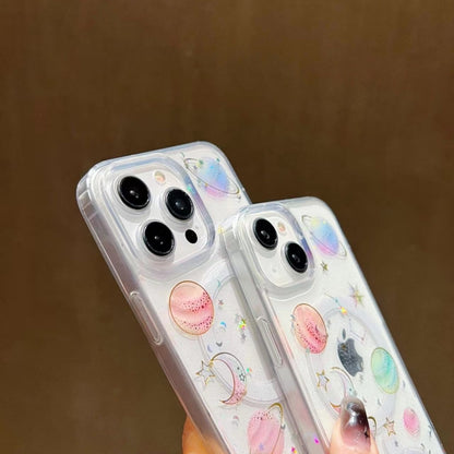 Cosmic Star MagSafe TPU Phone Case, For iPhone 16 Pro Max, For iPhone 16 Pro, For iPhone 16 Plus, For iPhone 16, For iPhone 15 Pro Max, For iPhone 15 Pro, For iPhone 15 Plus, For iPhone 15, For iPhone 14 Plus, For iPhone 14, For iPhone 14 Pro          ...