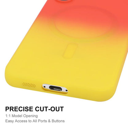 ENKAY Hat-Prince MagSafe Rainbow Gradient Silicone Phone Case with Lens Film, For Samsung Galaxy A54, For Samsung Galaxy S23 Ultra 5G, For Samsung Galaxy S23+ 5G, For Samsung Galaxy S23 5G