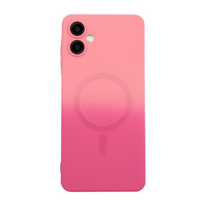 ENKAY Hat-Prince MagSafe Rainbow Gradient Silicone Phone Case with Lens Film, For Samsung Galaxy S23 5G, For Samsung Galaxy A17 / A26 5G, For Samsung Galaxy A06 4G / 5G, For Samsung Galaxy A16 4G / 5G