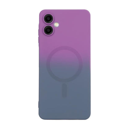 ENKAY Hat-Prince MagSafe Rainbow Gradient Silicone Phone Case with Lens Film, For Samsung Galaxy S23 5G, For Samsung Galaxy A17 / A26 5G, For Samsung Galaxy A06 4G / 5G, For Samsung Galaxy A16 4G / 5G
