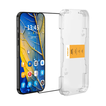 ENKAY Easy Install High Alumina Silicon Full Glass Film, For Samsung Galaxy A37 / A57, For Samsung Galaxy A17 / A26, For Samsung Galaxy M56, For Samsung Galaxy F16 / M16, For Samsung Galaxy F06 / M06, For Samsung Galaxy A36 / A56                       ...