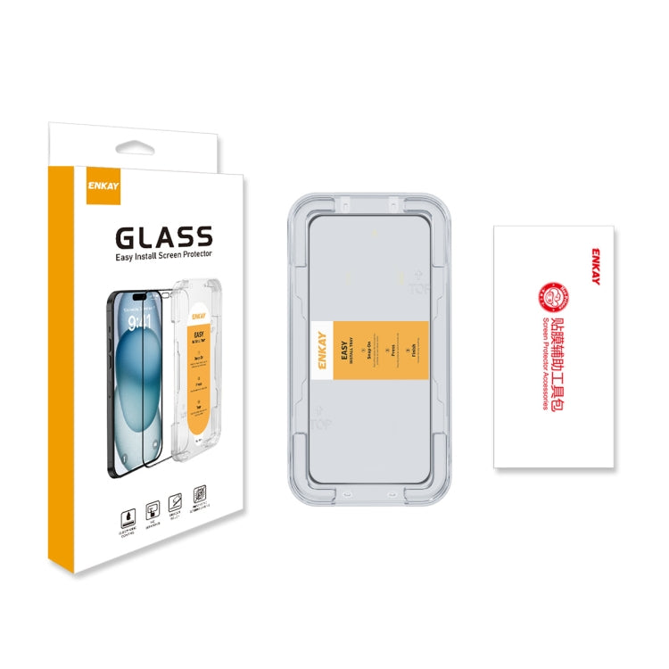 ENKAY Easy Install High Alumina Silicon Full Glass Film, For Samsung Galaxy M53, For Samsung Galaxy F23 5G, For Samsung Galaxy A33 5G / A32 4G, For Samsung Galaxy M32 4G / M22, For Samsung Galaxy A22 4G / F22, For Samsung Galaxy A22 5G
