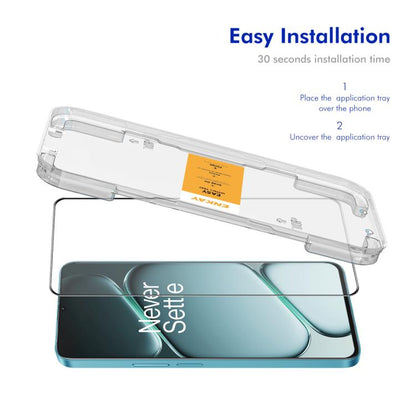 ENKAY Easy Install High Alumina Silicon Full Glass Film, For OnePlus Nord CE6 Lite, For OnePlus Nord CE6, For OnePlus Ace 5 Ultra, For OnePlus Ace 5 Racing, For OnePlus Nord 4, For OnePlus Ace 3V, For OnePlus Nord CE4, For OnePlus Ace 2V               ...