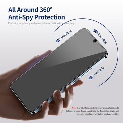 ENKAY Hat-Prince 360 Degree Anti-peeping Privacy Full Screen Tempered Glass Film, For Samsung Galaxy A15 4G / 5G, For Samsung Galaxy A35 / A55, For Samsung Galaxy S24 Ultra 5G, For Samsung Galaxy S24+ 5G, For Samsung Galaxy S24 5G����������������������...