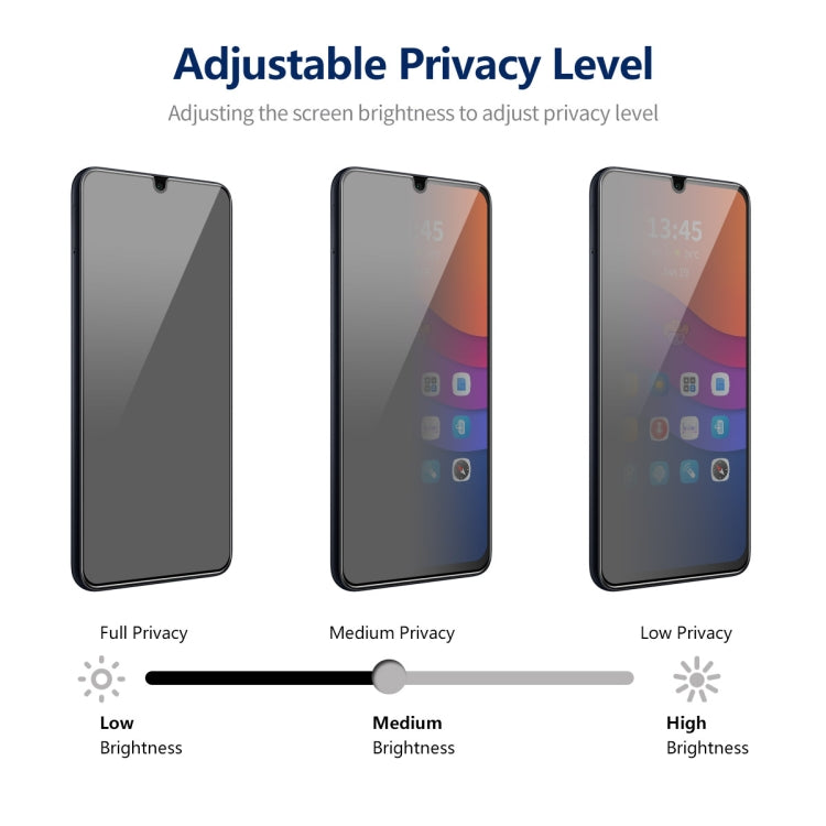 ENKAY Hat-Prince 360 Degree Anti-peeping Privacy Full Screen Tempered Glass Film, For Samsung Galaxy A15 4G / 5G, For Samsung Galaxy A35 / A55, For Samsung Galaxy S24 Ultra 5G, For Samsung Galaxy S24+ 5G, For Samsung Galaxy S24 5G����������������������...