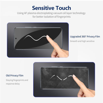 ENKAY Hat-Prince 360 Degree Anti-peeping Privacy Full Screen Tempered Glass Film, For Samsung Galaxy A56 / A36, For Samsung Galaxy A26 5G, For Samsung Galaxy A16 4G / 5G, For Samsung Galaxy A15 4G / 5G, For Samsung Galaxy A35 / A55���������������������...