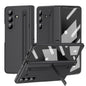 Long Chi Grain Leather Shockproof Phone Case, No Pen, For Galaxy Z Fold8 5G, For Galaxy Z Fold8 Ultra 5G, For Galaxy Z Fold7 5G, For Galaxy Z Fold6 5G, For Galaxy Z Fold5 5G