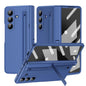 Long Chi Grain Leather Shockproof Phone Case, No Pen, For Galaxy Z Fold8 5G, For Galaxy Z Fold8 Ultra 5G, For Galaxy Z Fold7 5G, For Galaxy Z Fold6 5G, For Galaxy Z Fold5 5G